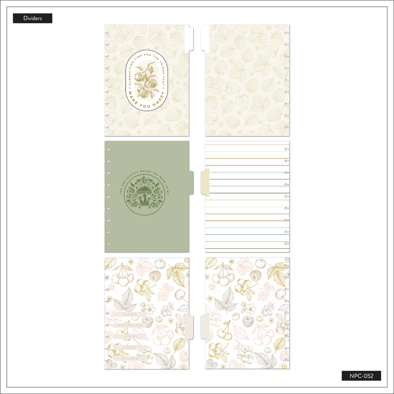 Cuaderno Happy Planner Classic Woodland Charm 2