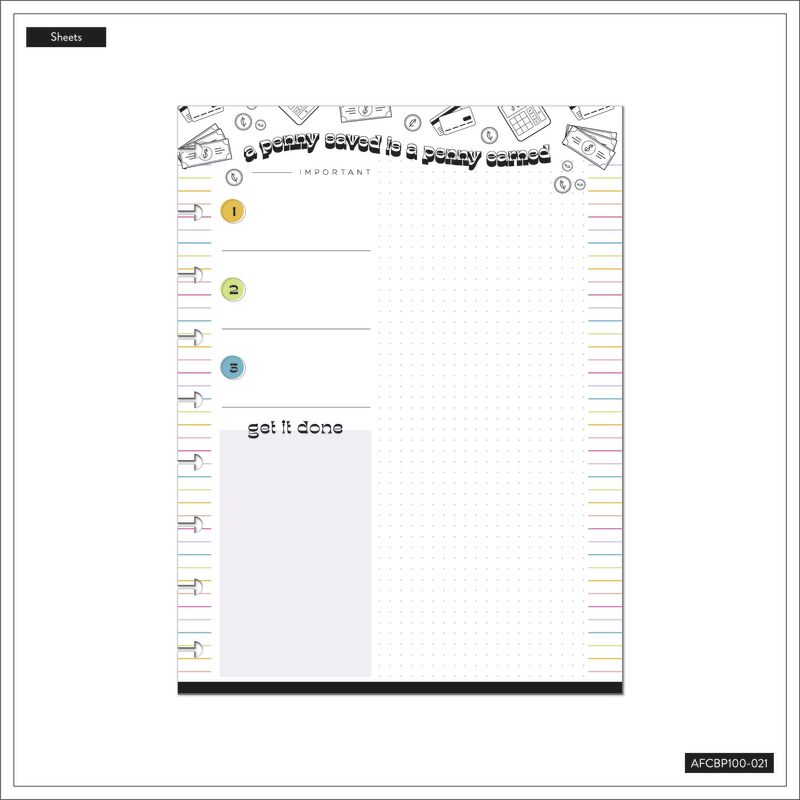 brigth budget notepad happy planner (1)